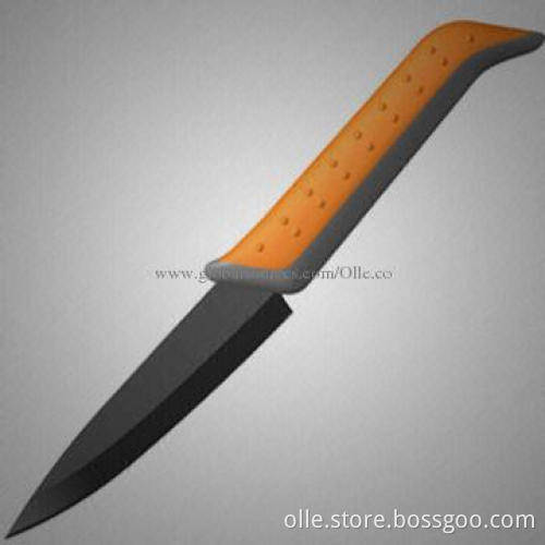 4-inch Black Blade Ceramic Paring Fruit Knife